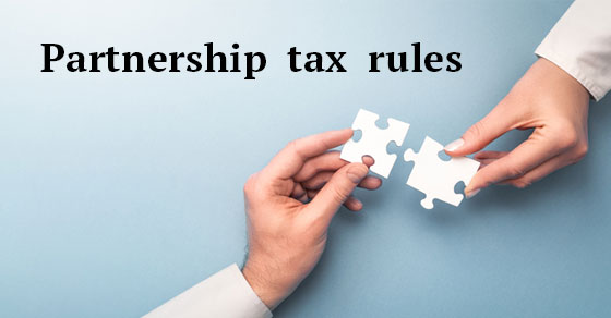 Partnership tax rule